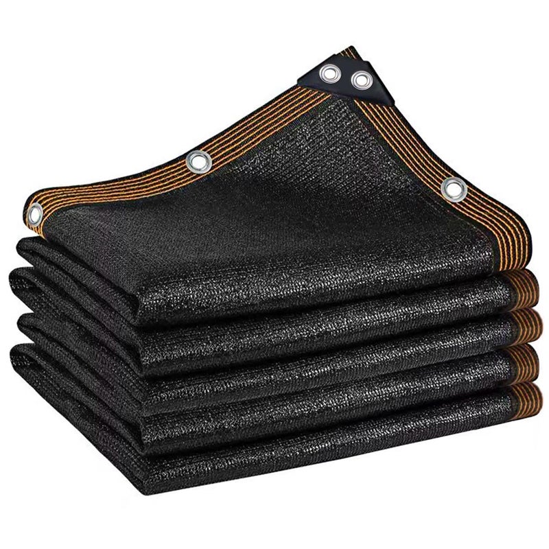 winemana Black Shade Cloth 70%  6.6x20 FT Mesh Tarp - Garden Shade for Greenhouse  Patio  Vegetables  Plants Cover and Chicken Coops  Sun Shade Net for Outdoor Protection with Reinforced Grommets - Image 1